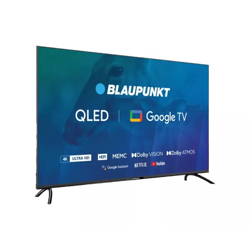Blaupunkt 50QBG6000S TV Google 50 pulgadas (126 cm) QLED 4K Ultra HD, Dolby Vision, Dolby Atmos