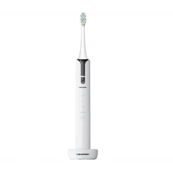 Blaupunkt DTS511 Cepillo de dientes eléctrico sónico – Negro, 5 modos, 31.000 vibraciones/min, IPX7, 2 cabezales de cepillo
