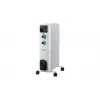 Blaupunkt HOR401 Radiador de aceite de 2000 W, blanco, 3 niveles de calor, termostato ajustable, protección contra sobrecalentamiento, protección antivuelco, 9 elementos, funcionamiento silencioso, para estancias de hasta 25 m²