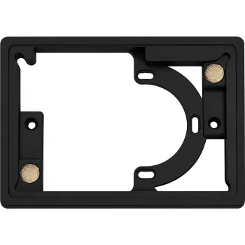 Blebox framePanelM Marco de montaje en pared empotrado negro para ControlPanelM