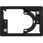 Blebox framePanelM Marco de montaje en pared empotrado negro para ControlPanelM