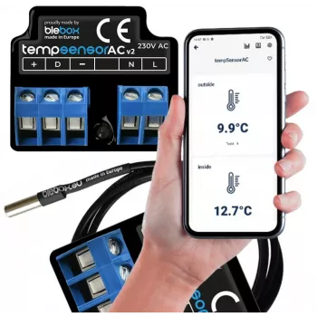 Sensor de temperatura BLEBOX TempSensorAC v2