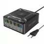 BlitzWolf BW-S28 Estación de carga GaN USB-C 260W, 2xUSB-A, 3xUSB-C, cargador inalámbrico 15W, Negro