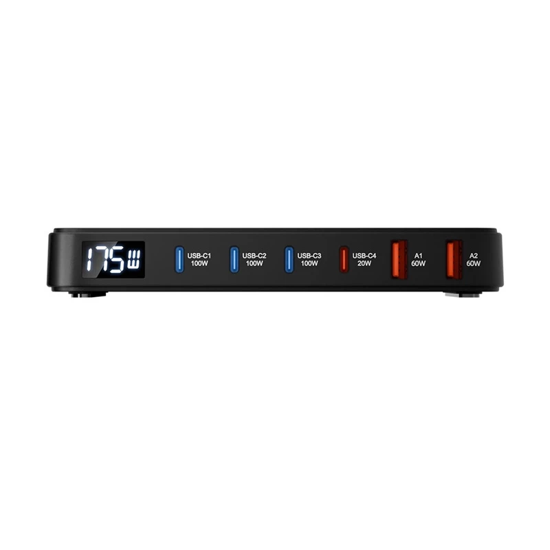 Blitzwolf BW-S30 Estación de carga 6 en 1 4xUSB-C + 2xUSB 175W