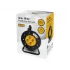 BLO PR-61 Alargador enrollable de 30m con 4 tomas Schuko, protección térmica, cable 3x1,5mm² H05VV-F, IP20, 16A/230V, máx. 3680W desenrollado