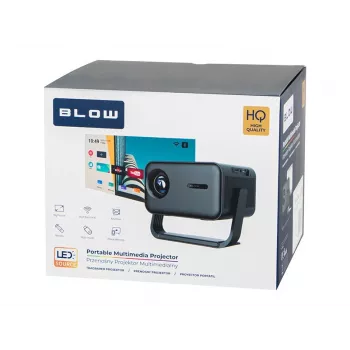 BLOW AndroidTV FullHD MaxView proyector portátil negro
