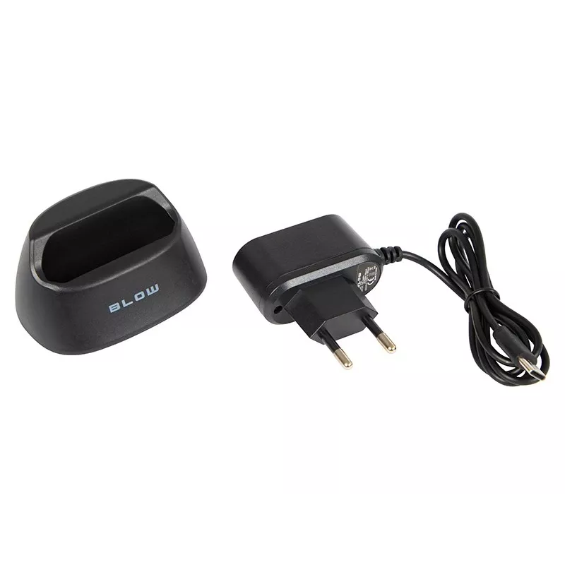 BLOW Móvil para mayores negro con soporte S18D