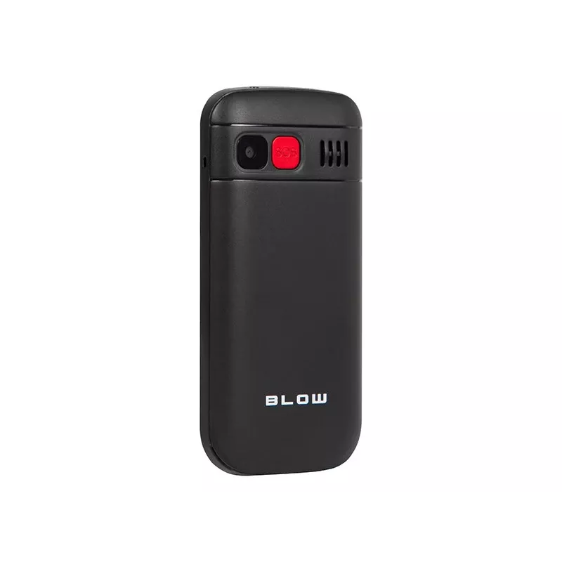 BLOW Móvil para mayores negro con soporte S18D