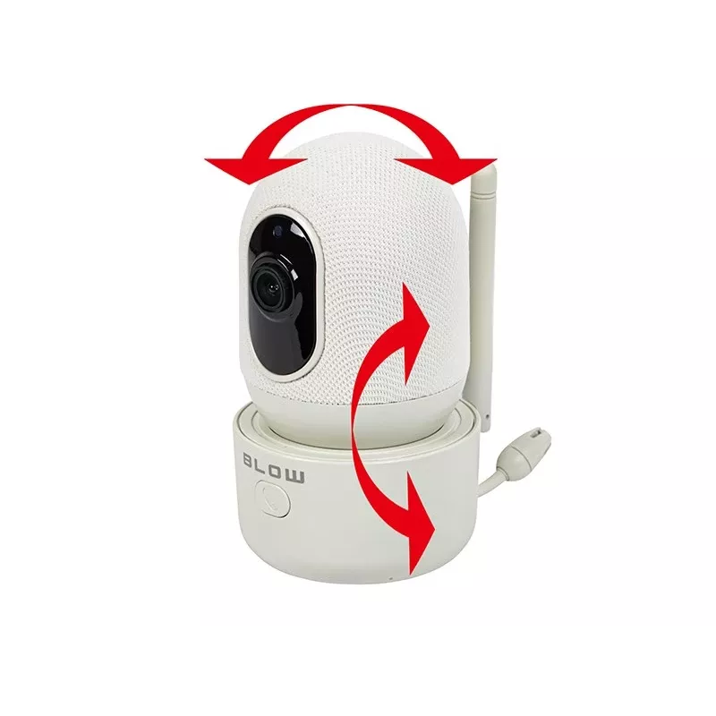 BLOW vigilabebés electrónico con monitor WiFi LCD de 5,5 pulgadas