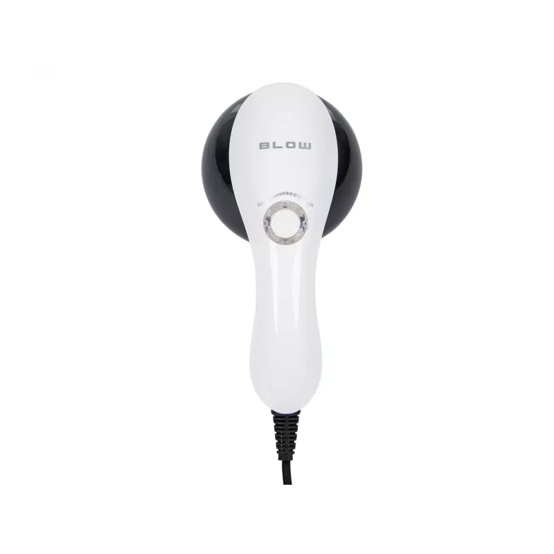 Masajeador anticelulitis BLOW SILK con calor infrarrojo y 4 accesorios intercambiables, blanco/lila