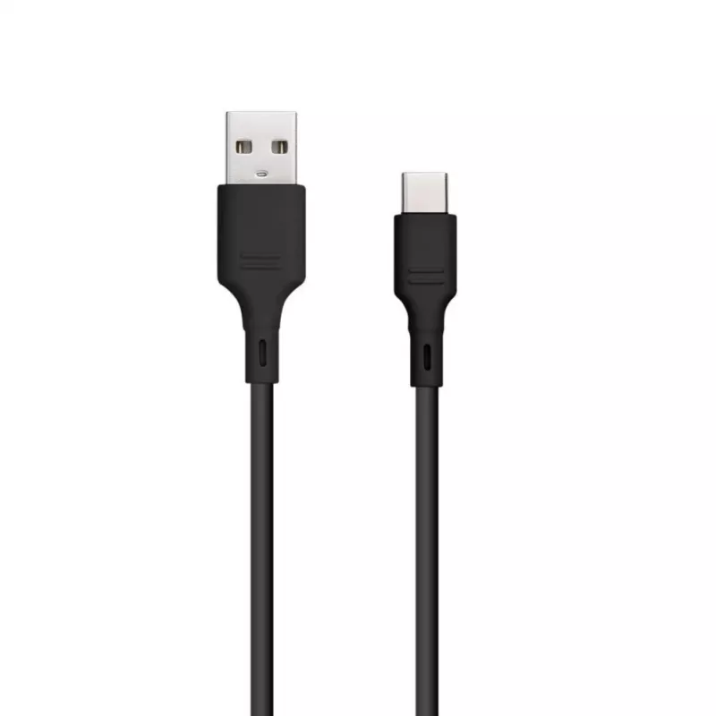 Blue Star Cable USB-A a USB-C 1m 3A negro DC-001AC3.0