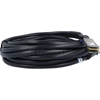BlueLAN Compatible Juniper 720-128729 Cable breakout Direct Attach 400GBASE-CR8 QSFP-DD a 2x200GBASE-CR4 QSFP56 pasivo, 2m, AWG26
