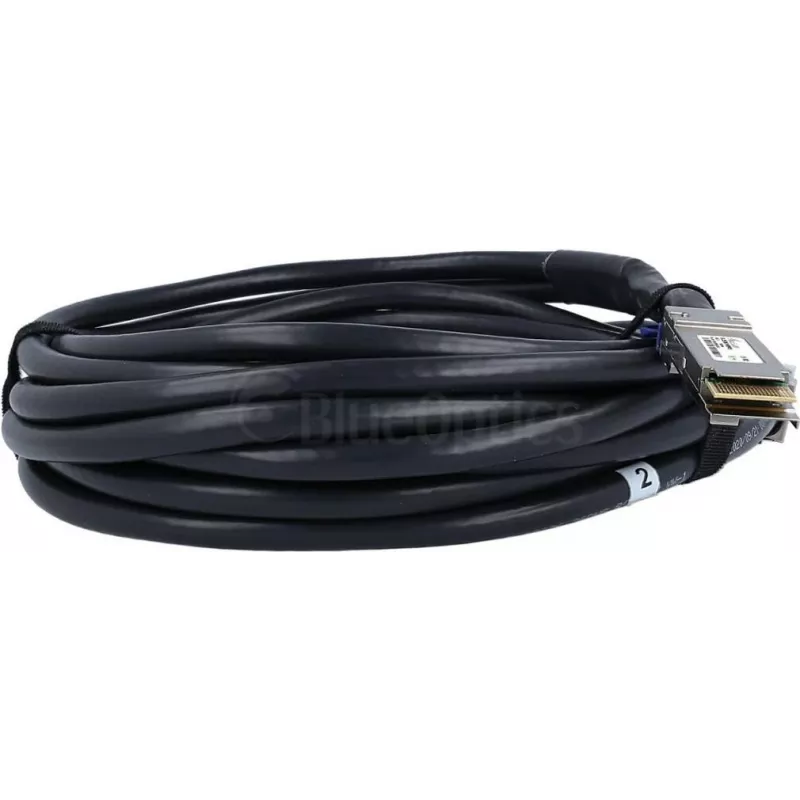 BlueLAN Compatible Juniper 720-128729 Cable breakout Direct Attach 400GBASE-CR8 QSFP-DD a 2x200GBASE-CR4 QSFP56 pasivo, 2m, AWG26