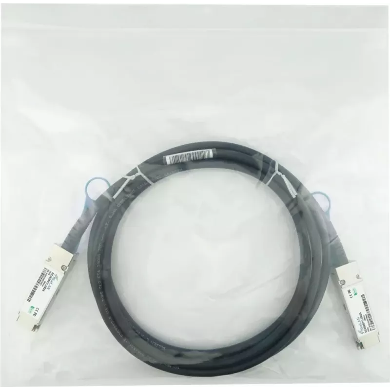BlueLAN MCP1600-C003-BL Cable Direct Attach QSFP28 compatible, 100GBASE-CR4, InfiniBand EDR, 26AWG, 3 metros