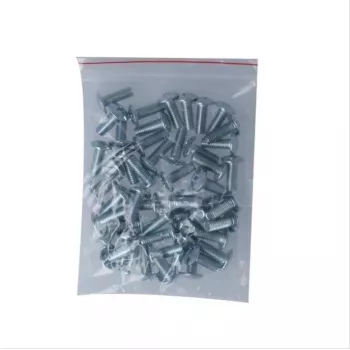 BlueOptics BlueLAN tuercas de jaula y tornillos M6 set de 50 piezas para armarios de red - panel de gestión de cables 19 pulgadas - kit de montaje acero - plateado (BLCNS003)