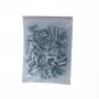 BlueOptics BlueLAN tuercas de jaula y tornillos M6 set de 50 piezas para armarios de red - panel de gestión de cables 19 pulgadas - kit de montaje acero - plateado (BLCNS003)