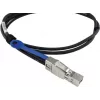 BLUEOPTICS Cable híbrido MiniSAS BlueLAN compatible con HPE 716189-B21, 4x Mini-SAS (SFF-8088) a 4x Mini-SAS HD (SFF-8644), AWG30, 1 metro (716189-B21-BL)