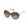 Gafas de sol de mujer BLUMARINE SBM892-550AHL mariposa Havana marrón degradado 55mm