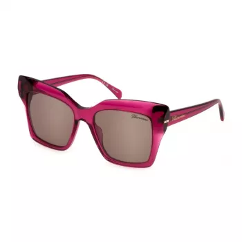 Blumarine Gafas de sol de mujer SBM832S5401BV Butterfly acetato negro gris degradado UV400