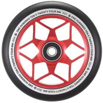 Rueda Blunt Wheel Diamond 110mm Smoke Red