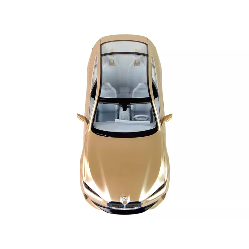 BMW I4 coche radiocontrol RC Rastar dorado 1:14