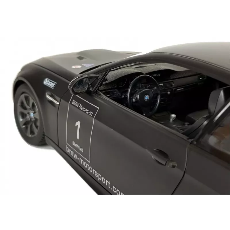 BMW M3 Coche deportivo con control remoto RC Rastar negro 1:14