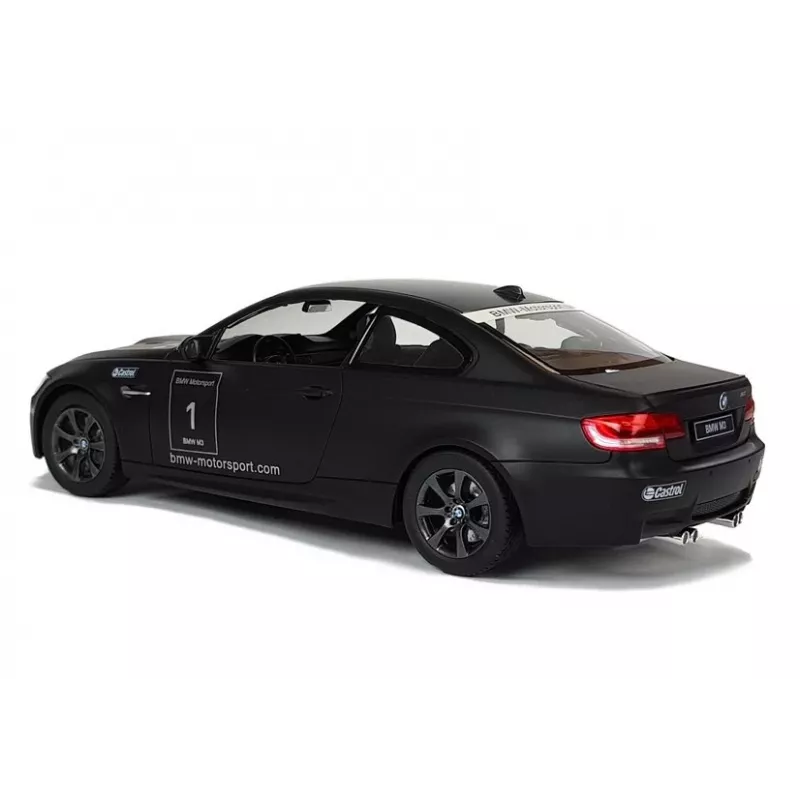 BMW M3 Coche deportivo con control remoto RC Rastar negro 1:14