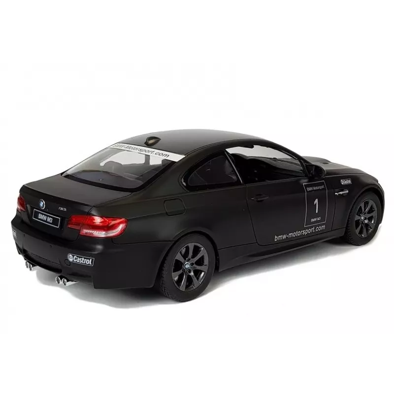 BMW M3 Coche deportivo con control remoto RC Rastar negro 1:14