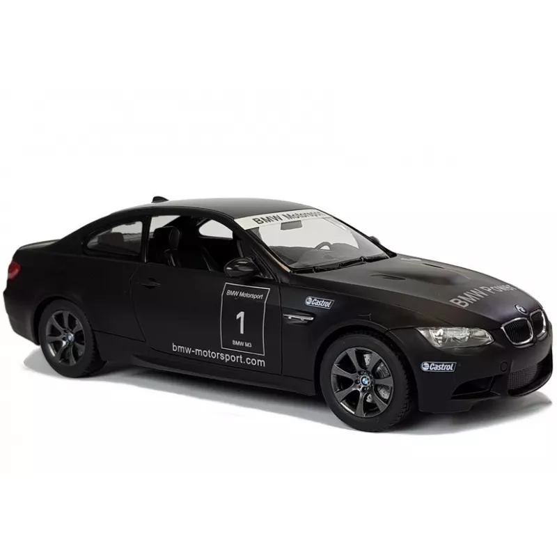 BMW M3 Coche deportivo con control remoto RC Rastar negro 1:14