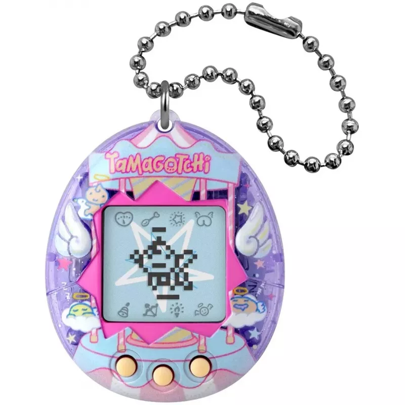 BND Tamagotchi Original - Angel Carousel Mascota virtual de juguete, blanco