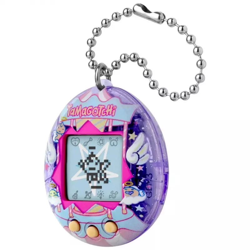 BND Tamagotchi Original - Angel Carousel Mascota virtual de juguete, blanco