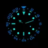 BOBROFF BF0007 Reloj analógico de cuarzo unisex 41mm caja de acero inoxidable esfera negra correa de piel