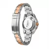 BOBROFF BF0007 Reloj analógico de cuarzo unisex 41mm caja de acero inoxidable esfera negra correa de piel