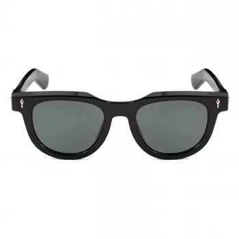 BOBROFF BFG0011-C1 Gafas de sol unisex - Montura clásica de plástico de cerco completo con protección UV400