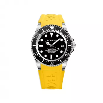 BOBROFF MAN BF0001-BFSTA Reloj de cuarzo analógico 44mm esfera azul acero inoxidable