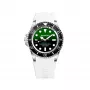BOBROFF MAN BF0002i-BFSTB 44mm reloj analógico de cuarzo piel negra