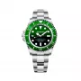BOBROFF MAN BF0002ibv reloj analógico de cuarzo 42mm esfera negra correa de piel