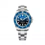 BOBROFF MAN BF0003ba reloj analógico de cuarzo 42mm esfera negra correa de piel