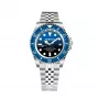 BOBROFF MAN BF0003baBFSTJ reloj analógico de cuarzo 42mm esfera negra correa de piel