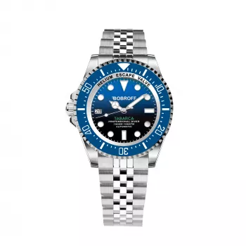 BOBROFF MAN BF0003ibaBFST 42mm reloj analógico de cuarzo