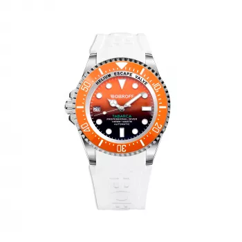 BOBROFF MAN BF0004ibnBF Reloj analógico de cuarzo 42mm Esfera negra Correa de piel