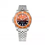 BOBROFF MAN BF0004ibnBFST 42mm reloj analógico de cuarzo esfera azul correa de piel marrón