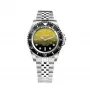 BOBROFF MAN BF0008-BFSTJ Reloj de cuarzo analógico 44mm acero inoxidable mesh esfera negra