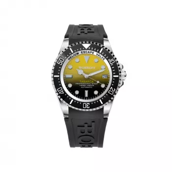 BOBROFF MAN BF0008-BFSTN Reloj analógico de cuarzo 44mm acero inoxidable