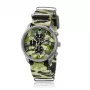 Reloj de hombre BOBROFF MAN BF0020 analógico de cuarzo 42mm acero inoxidable piel negra
