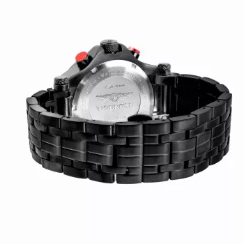 BOBROFF MAN BF1001M41M 44mm reloj de cuarzo de acero inoxidable