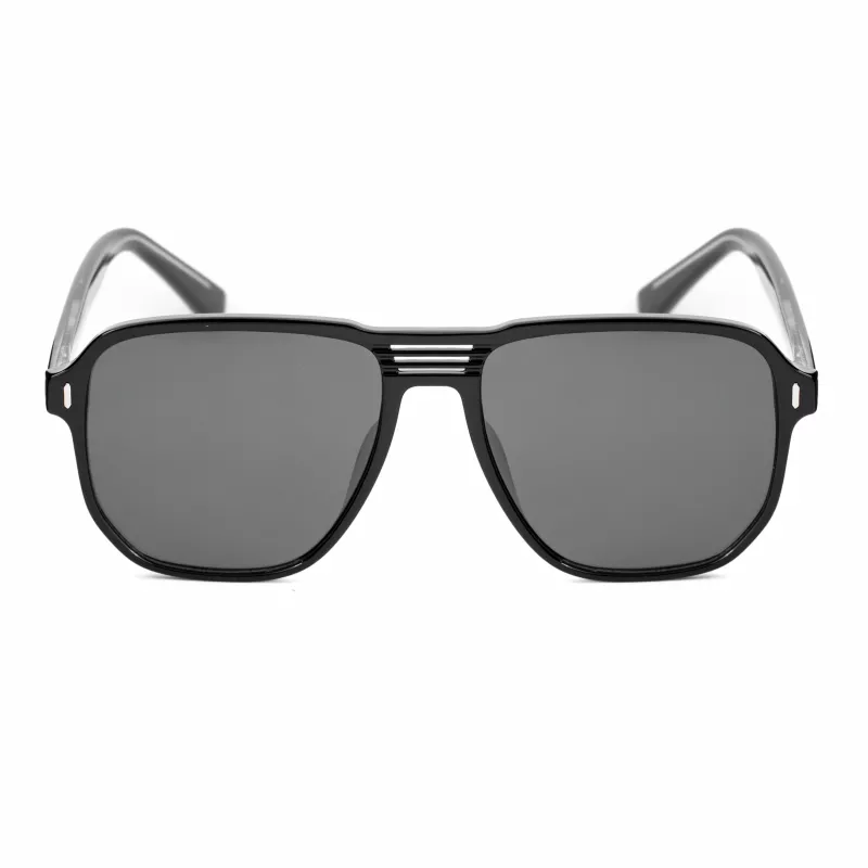 BOBROFF MAN BFG0003-C1 Gafas de sol - protección UV400, lentes de policarbonato, 56 mm de ancho de lente