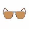 BOBROFF MAN BFG0003-C5 Gafas de sol rectangulares UV400 Lente de policarbonato 56/17/145 mm