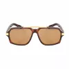 Bobroff Gafas de sol de hombre BFG0015-C6 (lente/puente/varilla) 58/15/143 mm