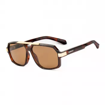 Bobroff Gafas de sol de hombre BFG0015-C6 (lente/puente/varilla) 58/15/143 mm